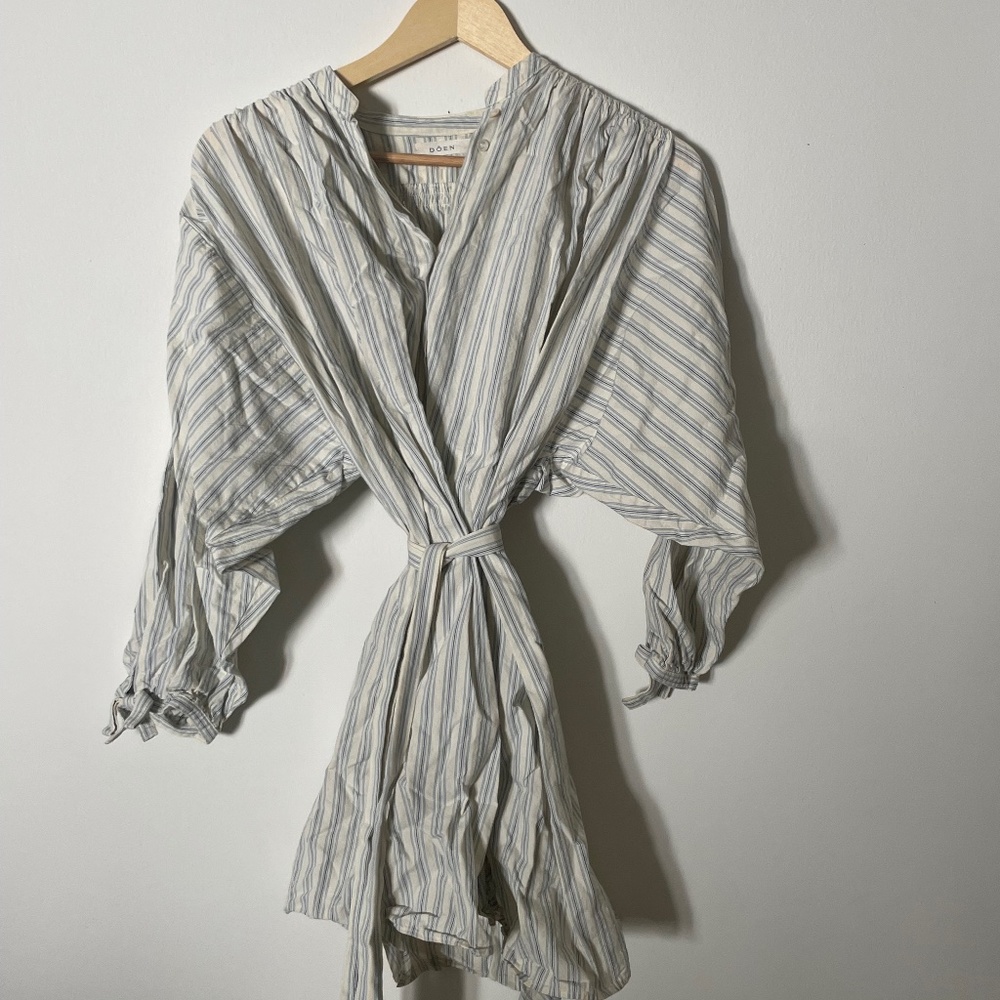 Doen blue stripe dress